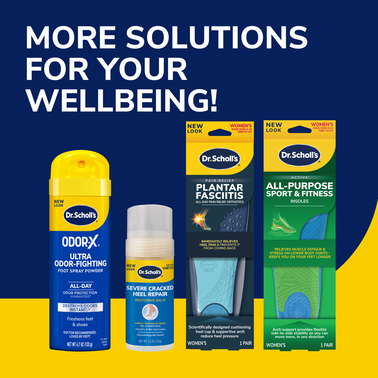 Multiple product view OdorX, Plantar Fasciitis, Sport & Fitness