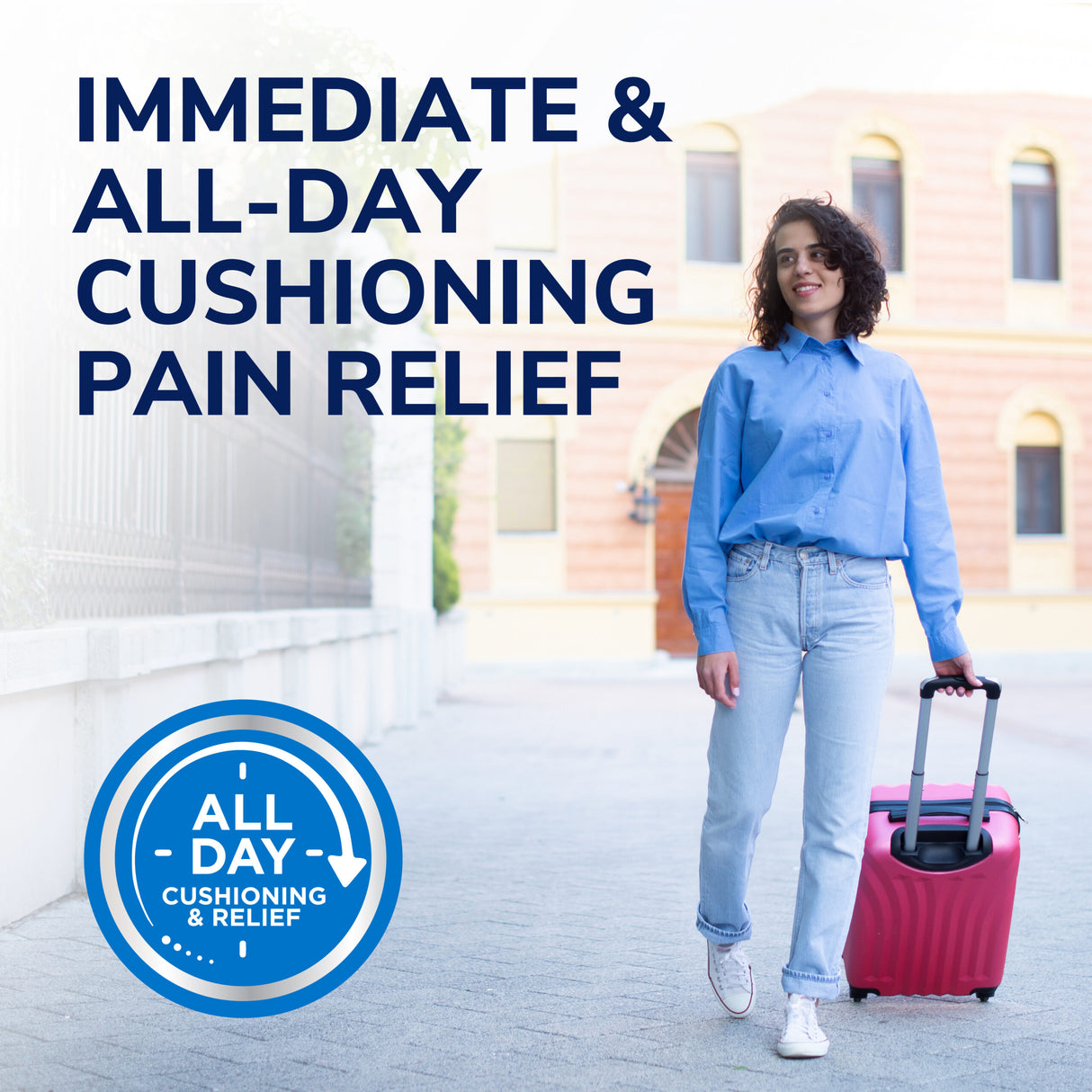 image of immediate & all day cushioning pain relief
