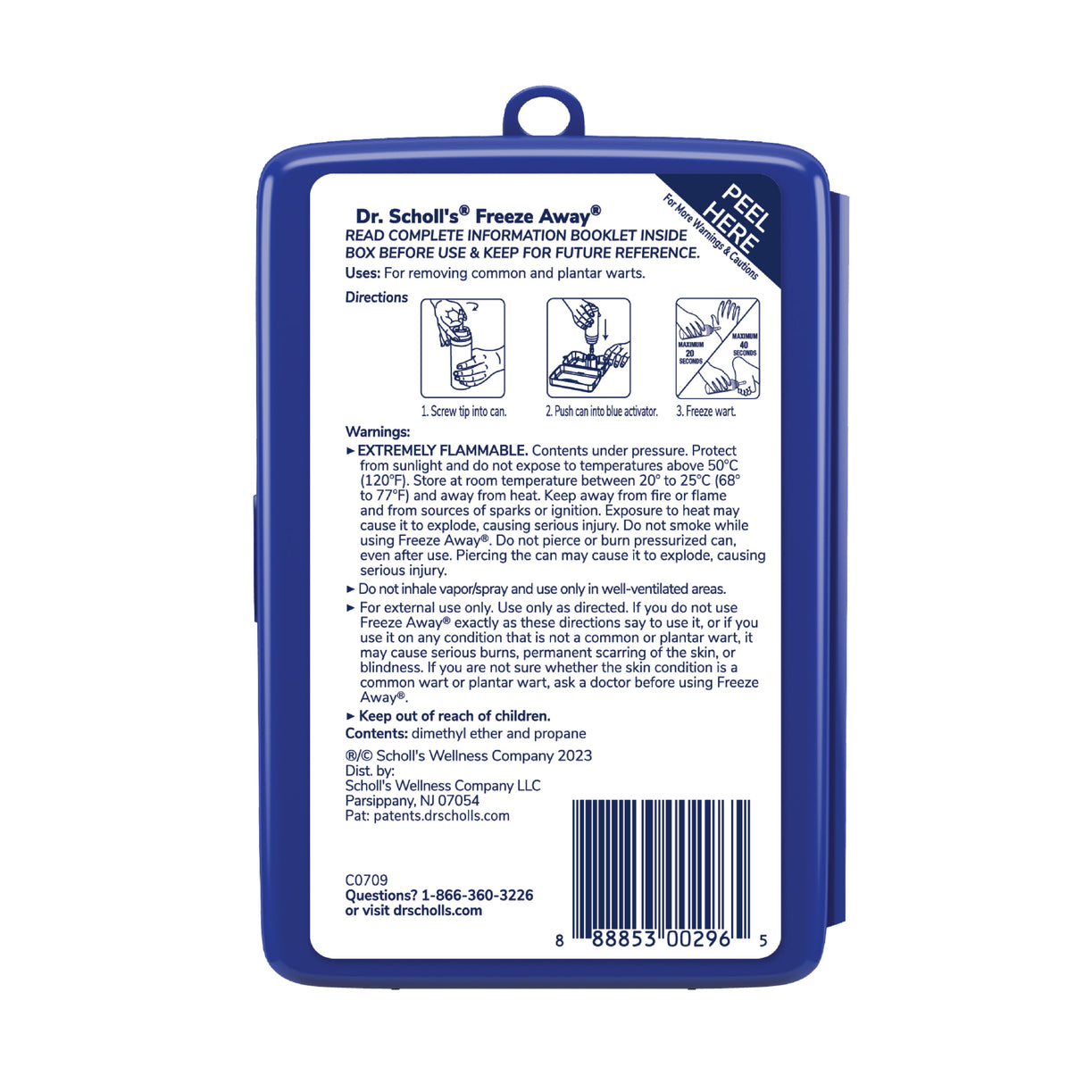 image of freeze away wart remover