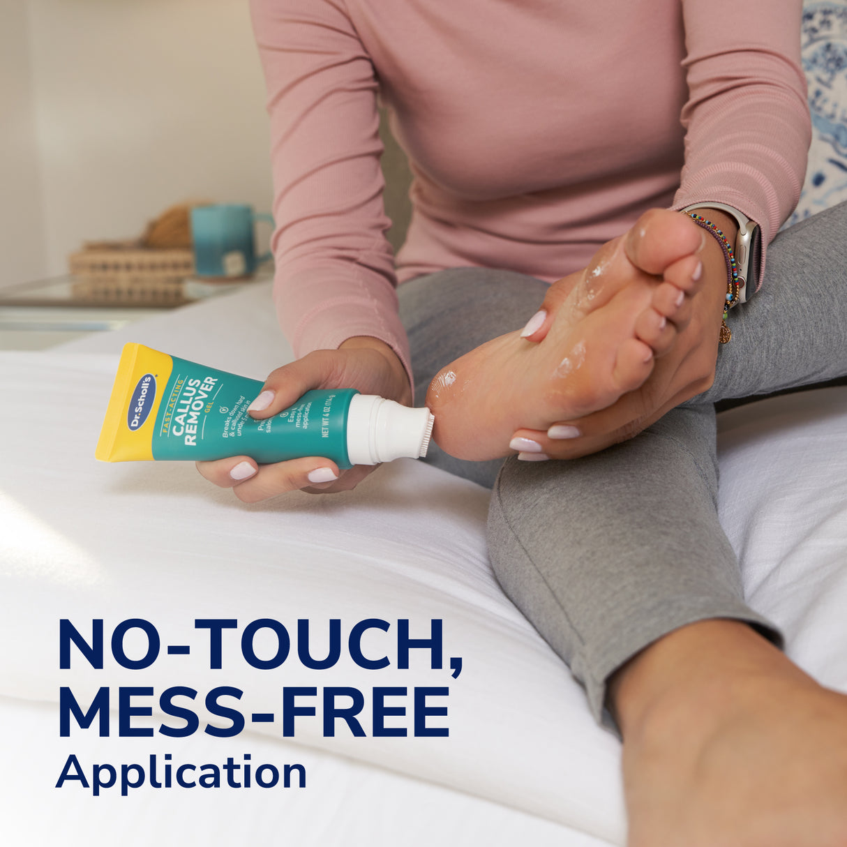 image of no touch mess free application