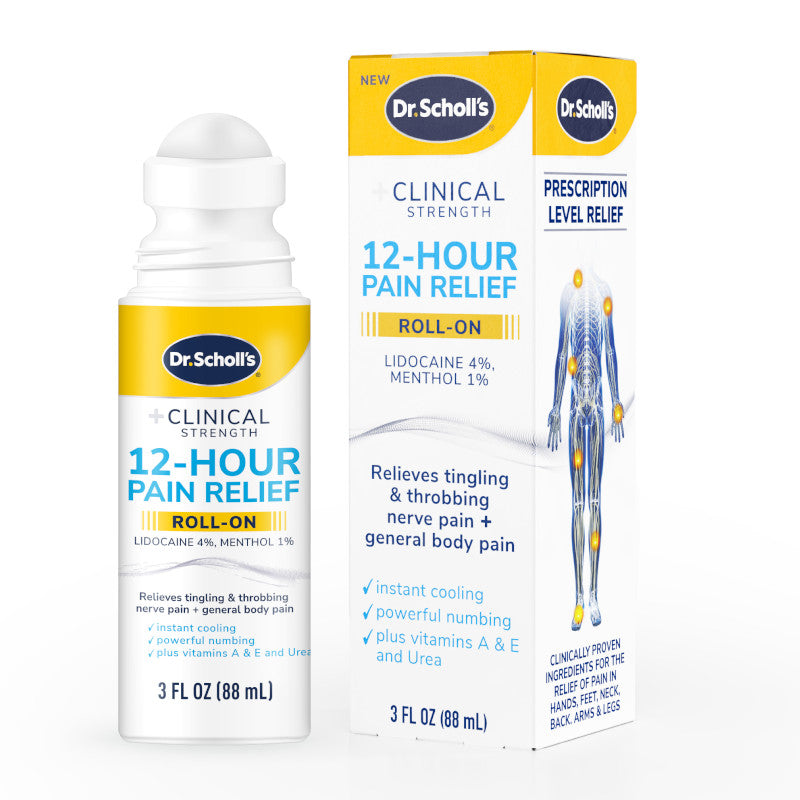 Clinical Strength 12-Hour Pain Relief Liquid Roll-On