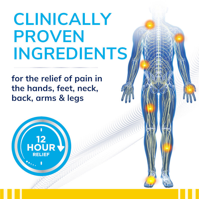 Clinical Strength 12-Hour Pain Relief Liquid Roll-On