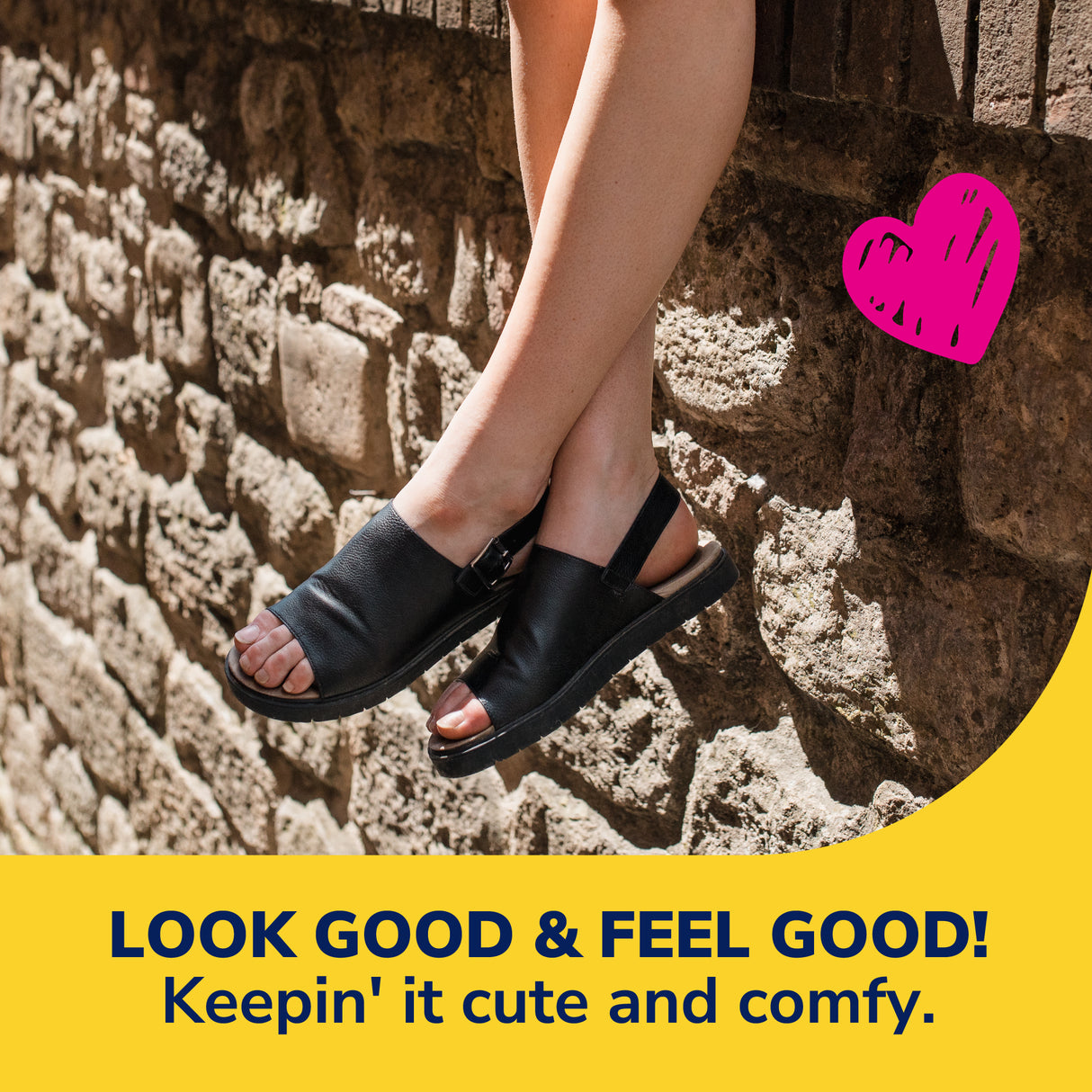 Love Your FLATS & SANDALS 3/4 Length Insoles