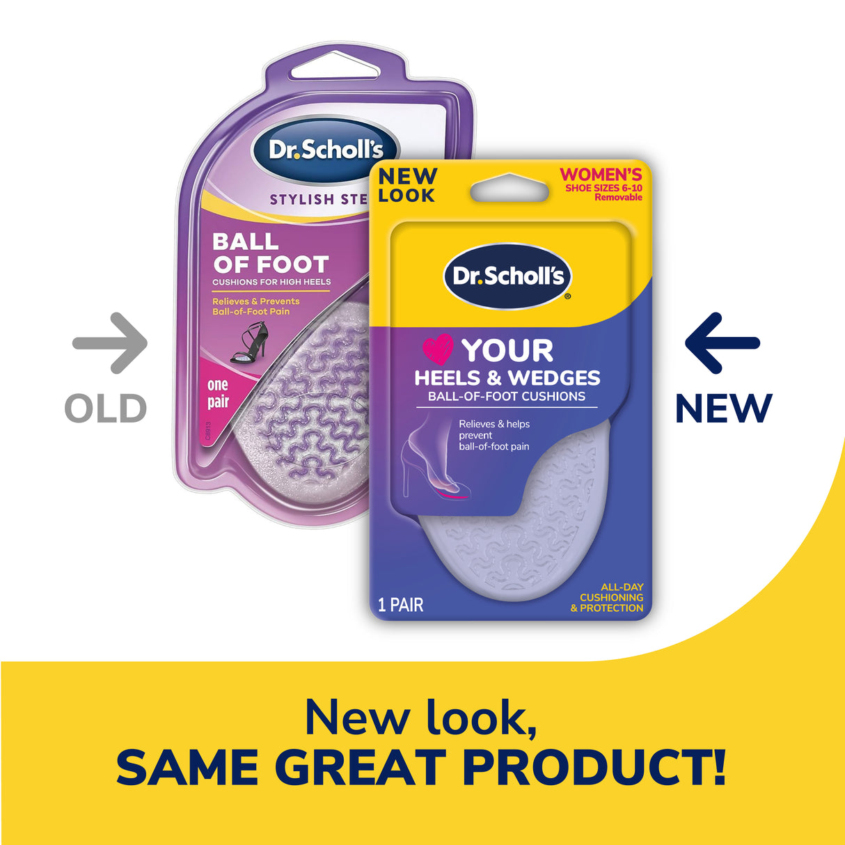 Love Your HEELS & WEDGES Ball of Foot Cushions