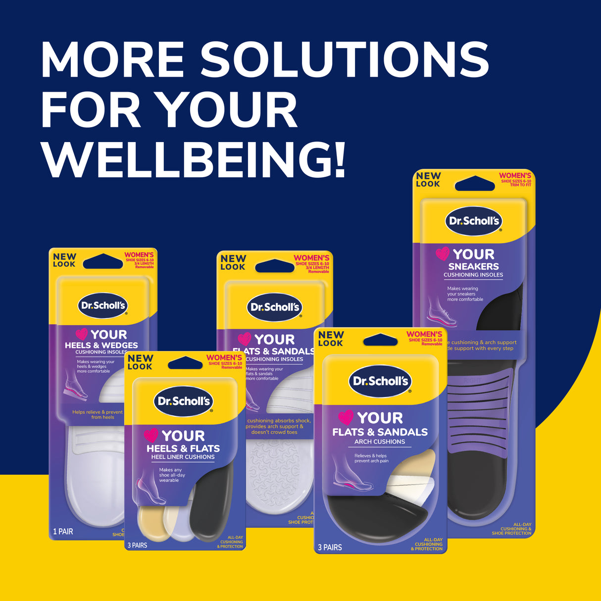 Love Your HEELS & WEDGES Ball of Foot Cushions