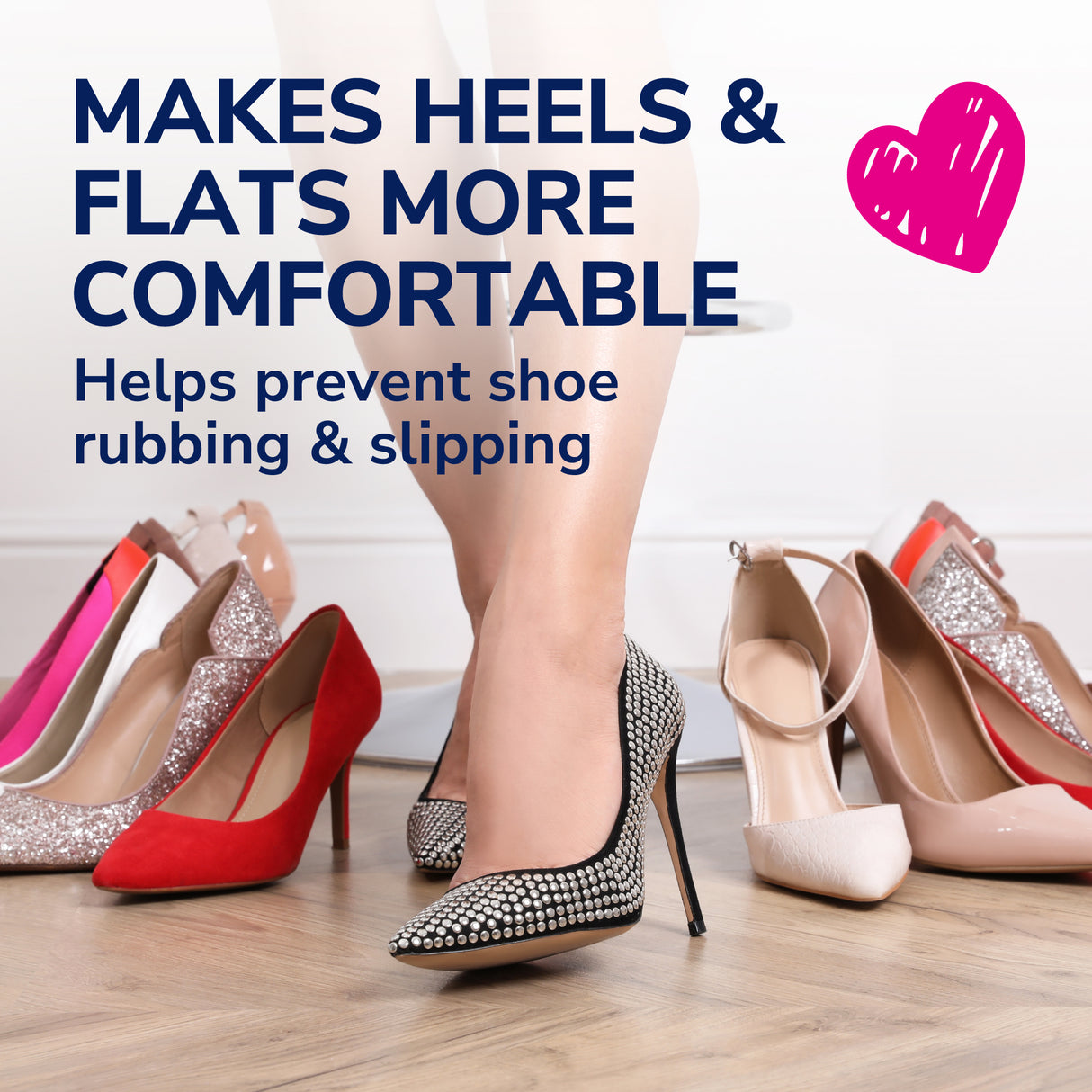 Love Your HEELS & FLATS Heel Liner Cushions