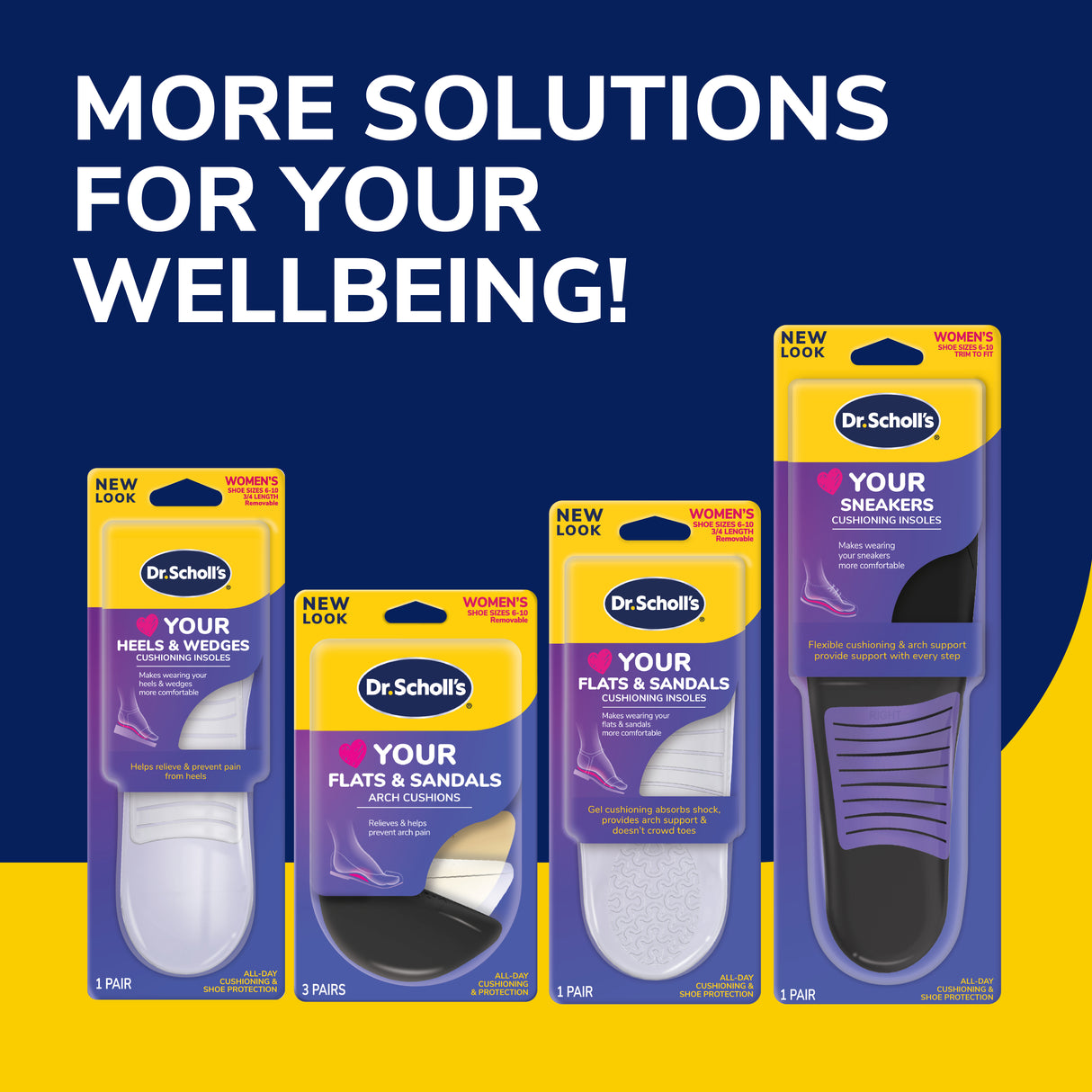 Love Your HEELS & FLATS Heel Liner Cushions