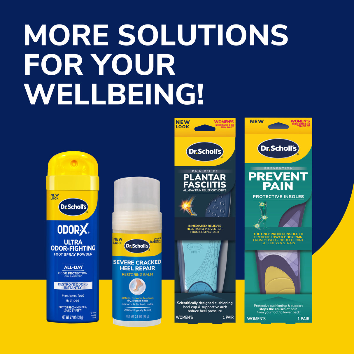 Memory Fit® Plus Massaging Gel® Comfort Insoles