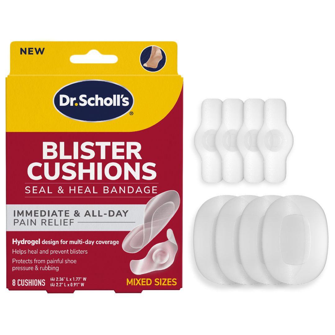 Blister Cushions Seal & Heal Bandage with Hydrogel Technology Mixed Sizes